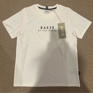 Ted Baker White Kids Short Sleeve Tee